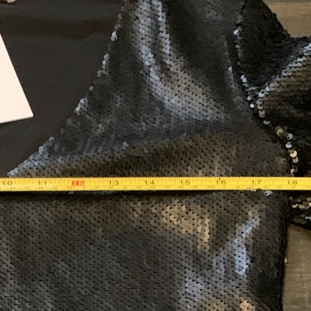 NWT Black Cocktail Sequined Dress  S - Picture 7 of 7